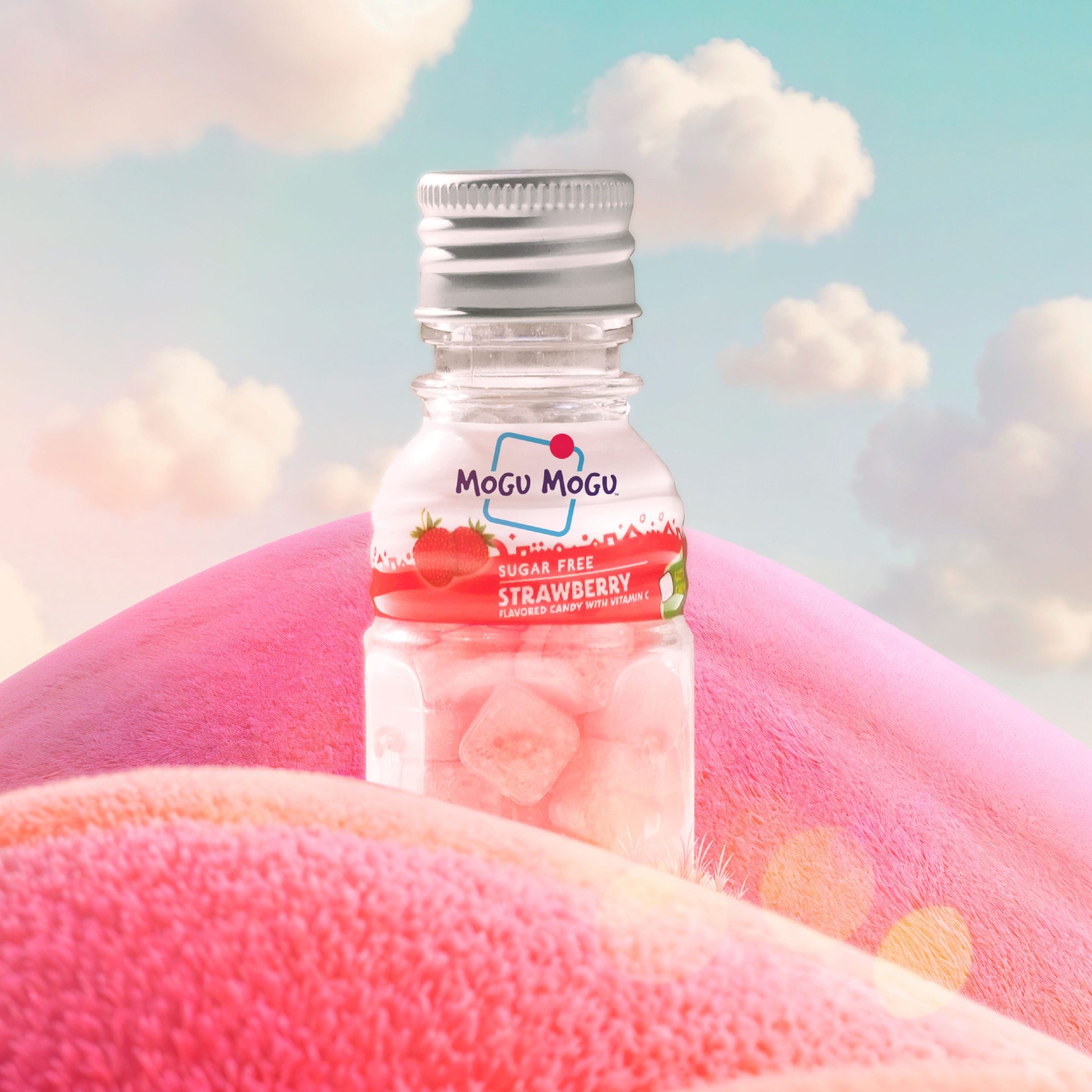 Καραμέλες Mogu Mogu Strawberry 19.5gr